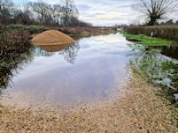 Flooded car park